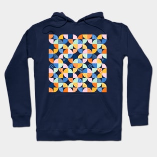 Modern quilt pattern Hoodie